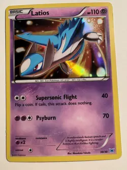 Latias 30/30 Holo & Latios 30/30 Holo Pokemon XY Trainer Kit Latias & Latios - Image 3