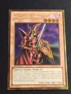 Breaker the Magical Warrior 1st Edition PGLD-EN052 Yu-Gi-Oh Card Near Mint NM - Image 1