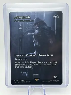 Magic: The Gathering Ardyn Izunia Legendary Creature Borderless Card FFXV 0037 - Image 1