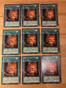 YuGiOh! YuGIOh 1 Stuck= 1 Card Necrovalley DL3-001 Tal der Toten Rare NM/EXC+ - Image 1