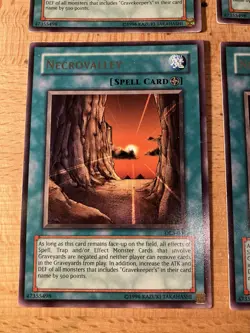 YuGiOh! YuGIOh 1 Stuck= 1 Card Necrovalley DL3-001 Tal der Toten Rare NM/EXC+ - Image 3