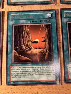 YuGiOh! YuGIOh 1 Stuck= 1 Card Necrovalley DL3-001 Tal der Toten Rare NM/EXC+ - Image 4