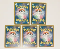 Vintage Japanese Pokemon Cards Lot of 5 Weedle Kakuna Togepi Dunsparce 1996 - Image 2