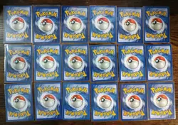 (NM) Pokemon Base Set Complete Unlimited Non Holo Cards #17-102 (Minus Energy) - Image 2