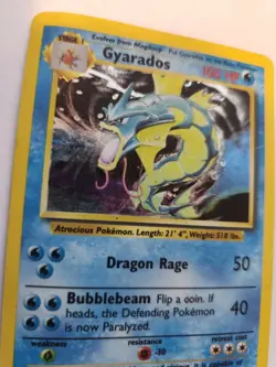 Gyarados Base Set Pokemon Card Base WOTC - Image 2