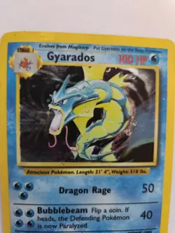 Gyarados Base Set Pokemon Card Base WOTC - Image 3