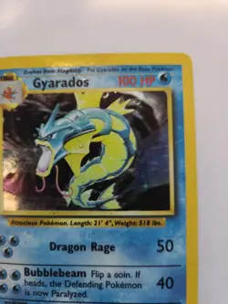 Gyarados Base Set Pokemon Card Base WOTC - Image 4