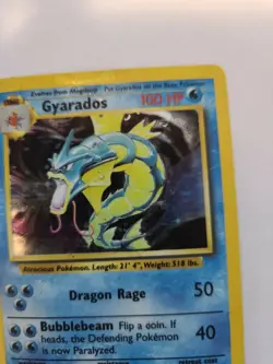 Gyarados Base Set Pokemon Card Base WOTC - Image 5