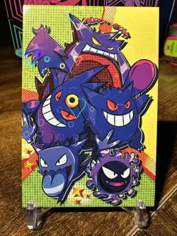 Pokemon Card Database Team Rocket Gengar Heart Holo - Image 1