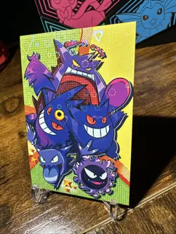 Pokemon Card Database Team Rocket Gengar Heart Holo - Image 2