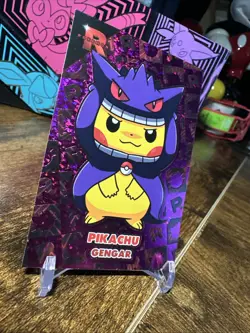 Pokemon Card Database Team Rocket Gengar Magenta Holo Box Hit - Image 3