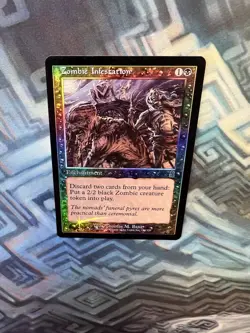 MTG Foil Zombie Infestation EX/LP+ Odyssey - Image 3