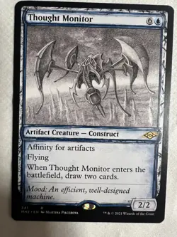 Thought Monitor (Showcase) #341 (NM) Regular Modern Horizons 2 MH2 Magic MTG - Image 1