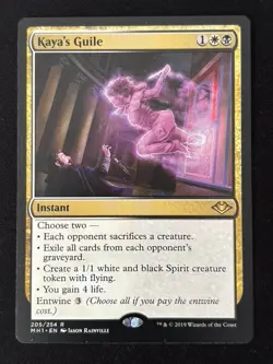 1x MTG Kaya's Guile - Modern Horizons (MH1) #205 - Magic the Gathering - Image 1