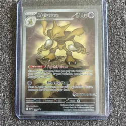 Alakazam 009 Pokemon Center Stamp Black Star Promo - Image 3