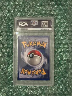 1999 POKEMON BASE SET UNLIMITED #5 CLEFAIRY-HOLO PSA 7 - Image 2
