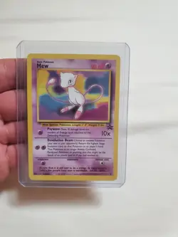 Pokemon WOTC TCG Mew Black Star Promo #8 Regular Non-Holo - LP - Image 1
