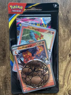 Pokemon Phantasmal Flames Checklane Blister | Set of Two (Greedent & Magcargo) - Image 2
