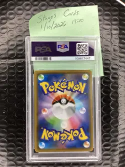 2021 POKEMON JPN.SWSH FA/JOLTEON V EEVEE HEROES 79 Psa 10 - Image 2