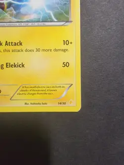 Pokemon Pikachu Libre Basic Common Regular XY Trainer Kit 14/30 2016 80HP Saito - Image 4