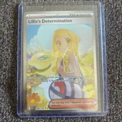 Lillie's Determination - 184/132 - SIR - Mega Evolutions - Pokemon - NM/M - Image 3