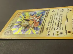 Pokemon TCG Jolteon Jungle Set Rare 4/64 Holographic Lightly Played Vintage - Image 3