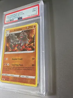 2022 POKEMON SWORD & SHIELD ASTRAL RADIANCE HISUIAN ARCANINE-REVERSE FOIL PSA 9 - Image 2