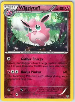 Wigglytuff 89/146 Rare XY Pokemon Reverse Holo NM - Image 1