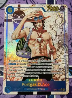 Portgas.D.Ace (119) (Parallel) OP13-119 Carrying On His Will Foil - Image 1