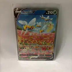 Pokemon Beedrill v Alternate Full Art Astral Radiance Card 161/189 Ultra Rare NM - Image 1
