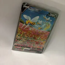 Pokemon Beedrill v Alternate Full Art Astral Radiance Card 161/189 Ultra Rare NM - Image 2