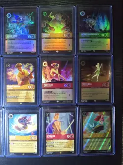 Lot Of 50 Disney Lorcana Cards Rare NM - Image 3