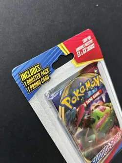 Pokemon Sword & Shield Booster Pack with PROMO CARD MJ Holdings Blister New - Image 3