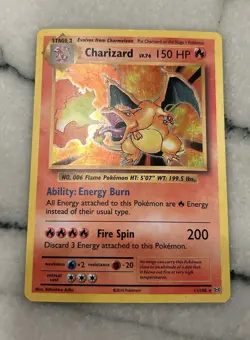 Charizard 11/108 XY Evolutions 2016 Holo Rare Pokemon Card TCG - Image 1