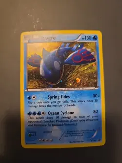 Pokemon Card Black Star Promo - 2015 Kyogre XY51 HP - Image 1