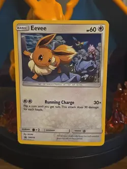 Pokemon Eevee SM235 Holo Black Star Promo Card 2019 Unplayed - Image 1