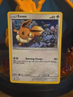 Pokemon Eevee SM235 Holo Black Star Promo Card 2019 Unplayed - Image 2