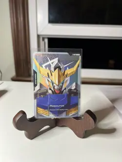 Gundam TCG Card Game Dual Impact Foil Resource GD02 C+ R-017 Gundam Barbatos 1st - Image 1