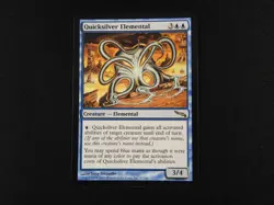 Quicksilver Elemental NM/LP [Mirrodin] Mtg Magic Free Tracking! - Image 1