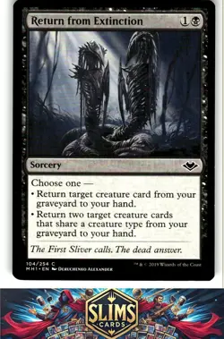 Magic the Gathering MTG Modern Horizons Return from Extinction #104 Buy 2 Get 1 - Image 1
