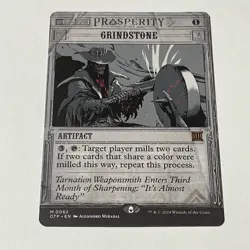 Grindstone Outlaws of Thunder Junction: Breaking News Regular - Image 1