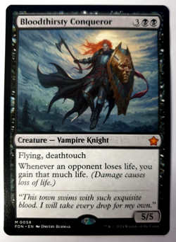 Bloodthirsty Conqueror - MTG Foundations - Mythic - 0058 NM - Image 1