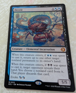 Deceit Lorwyn Eclipsed Regular ECL Mythic 0212 - Image 1