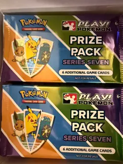 Pokemon TCG: Promo Card Pack Prize Pack Series 7 Sealed Box 50 Packs per box - Image 1