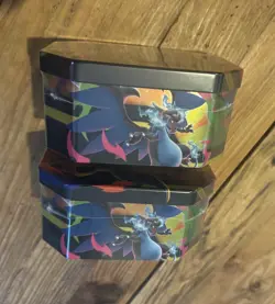 Pokemon TCG - Mega Charizard ex Gift Tins x2 X “IN HAND!” - Image 2