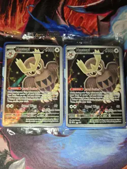 Noctowl x2 Pokemon Center PC ETB Promos SVP141 Stellar Crown SEALED! - Image 1