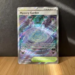 Pokemon Mystery Garden 172/132 Mega Evolutions Full Art Holo Rare NM - Image 1