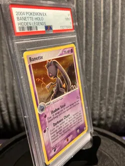 2004 Banette Holo Rare #1 | Pokemon Hidden Legends | Graded PSA 9 MINT - Image 2