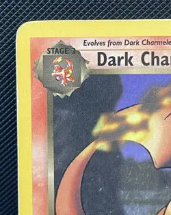 1st Edition Dark Charizard #21/82 Pokemon Team Rocket Set WotC 2000 - MP - Image 2