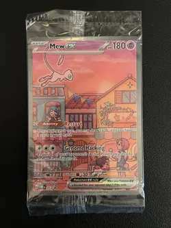 Pokemon TCG Mew EX SVP 053 Black Star Promo UPC SEALED - Image 1